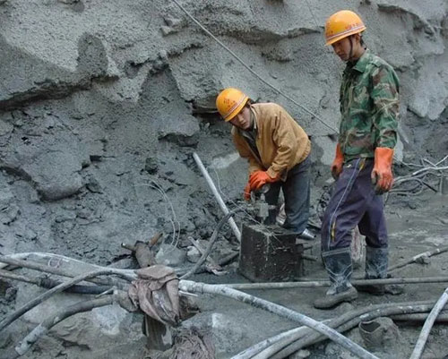 金湖地基下沉注浆